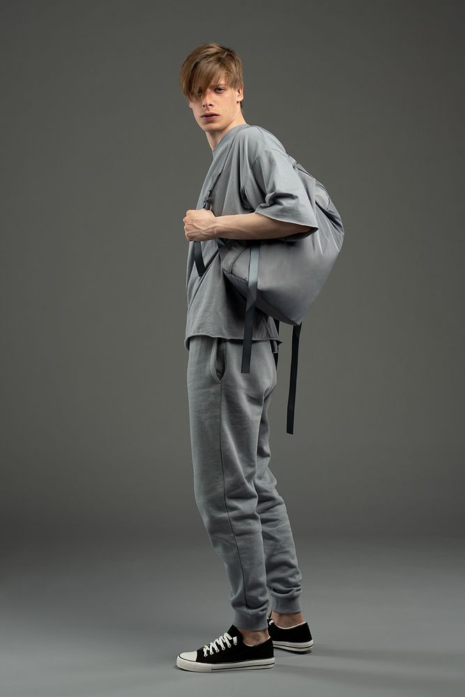 Рюкзак B1, серый / Миниатюра WWW (1000)