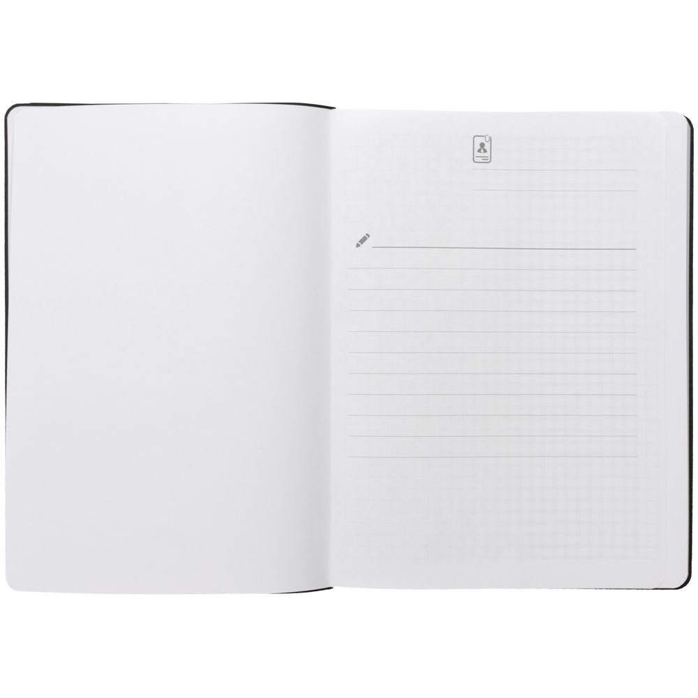 Блокнот Verso в клетку, желтый / Миниатюра WWW (1000)