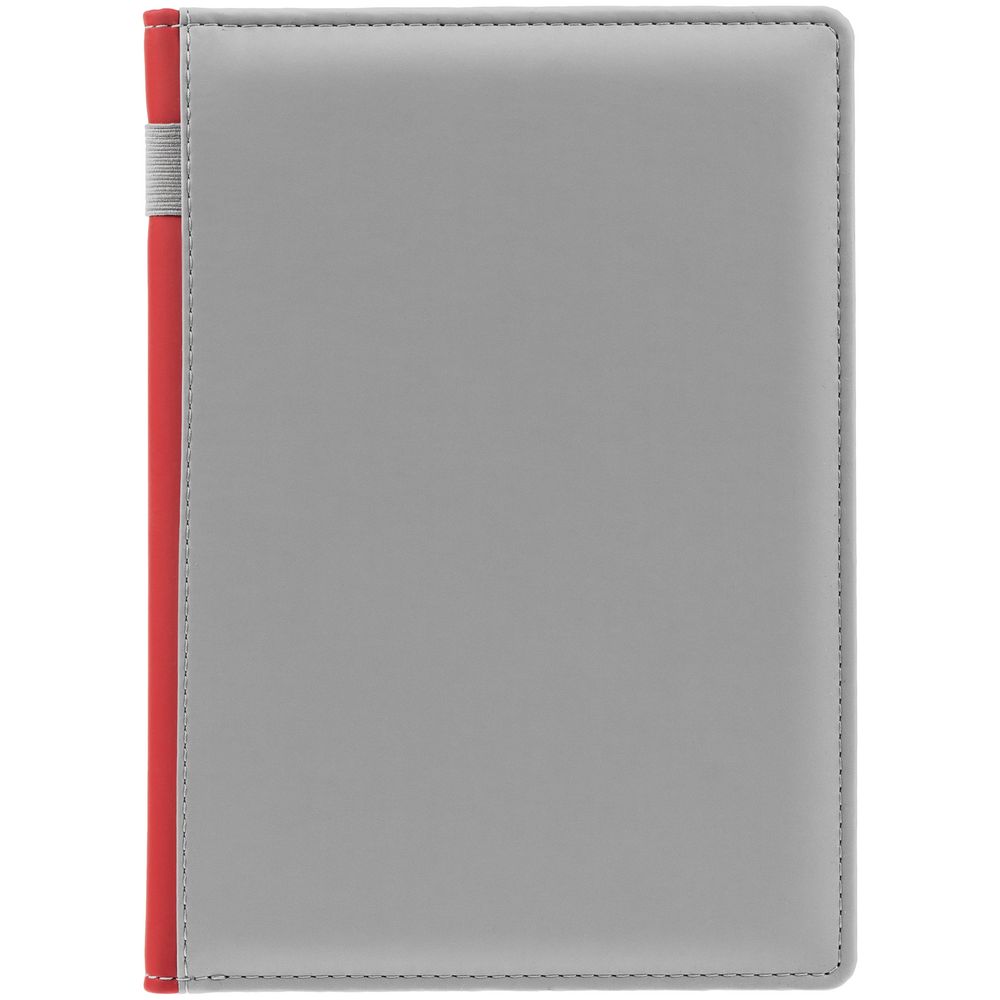 Ежедневник Spain Shall, недатированный, серый с красным / Миниатюра WWW (1000)