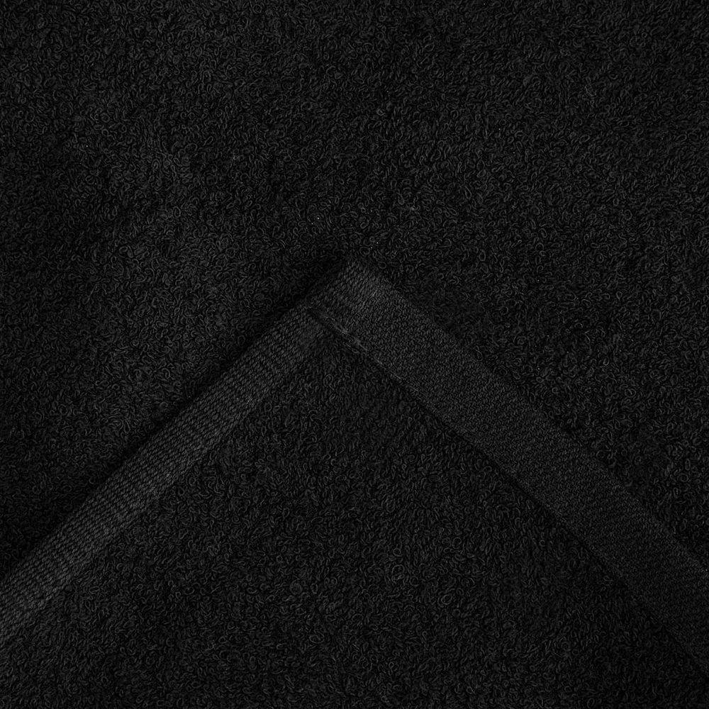 Полотенце махровое «Юнона», малое, черное / Миниатюра WWW (1000)