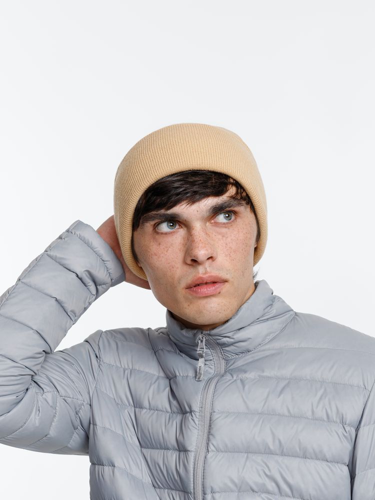 Шапка Urban Flow, бежевая / Миниатюра WWW (1000)