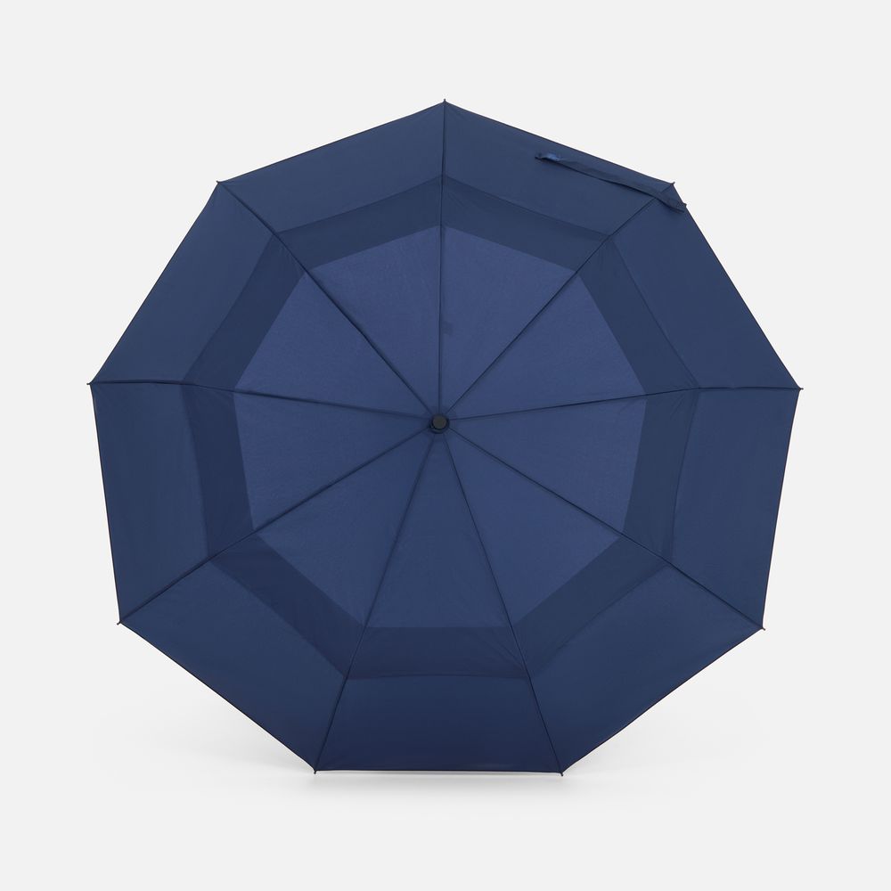 Складной зонт Dome Double с двойным куполом, темно-синий / Миниатюра WWW (1000)