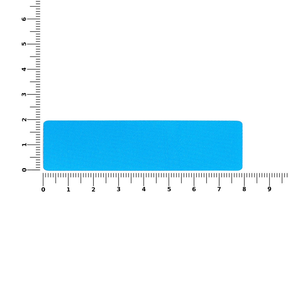 Наклейка тканевая Lunga, S, голубая / Миниатюра WWW (1000)