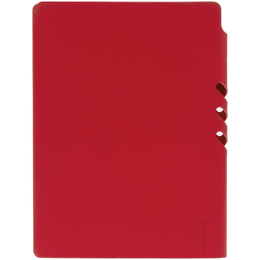 Ежедневник Flexpen Shall, недатированный, красный / Миниатюра WWW (1000)