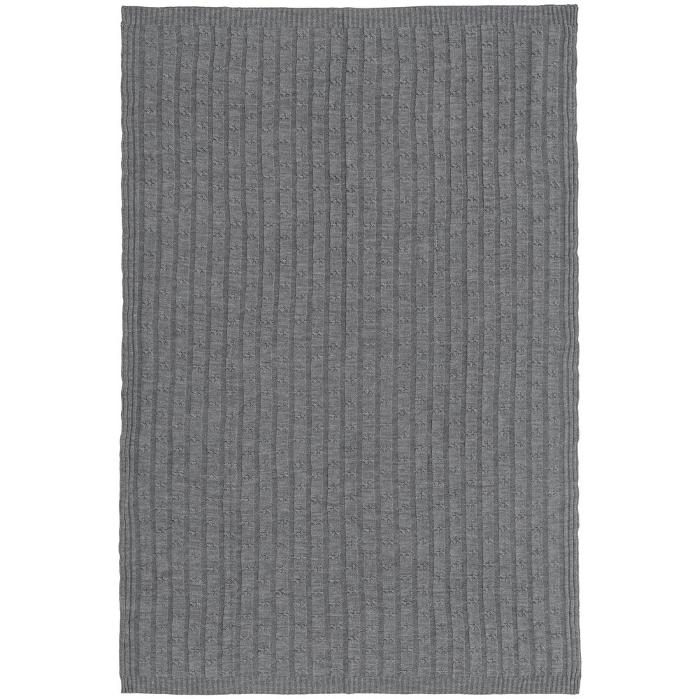 Плед Trenza, серый / Миниатюра WWW (1000)