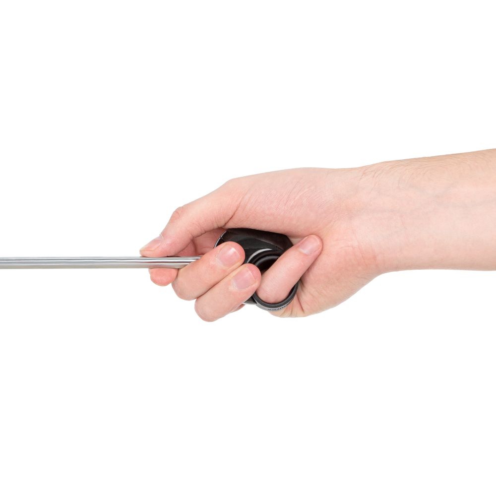 Зонт складной Floyd с кольцом, черный / Миниатюра WWW (1000)