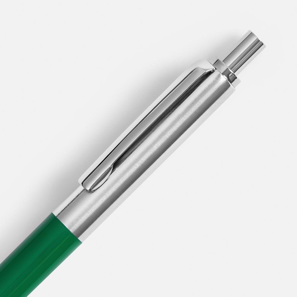 Ручка шариковая Popular, зеленая / Миниатюра WWW (1000)