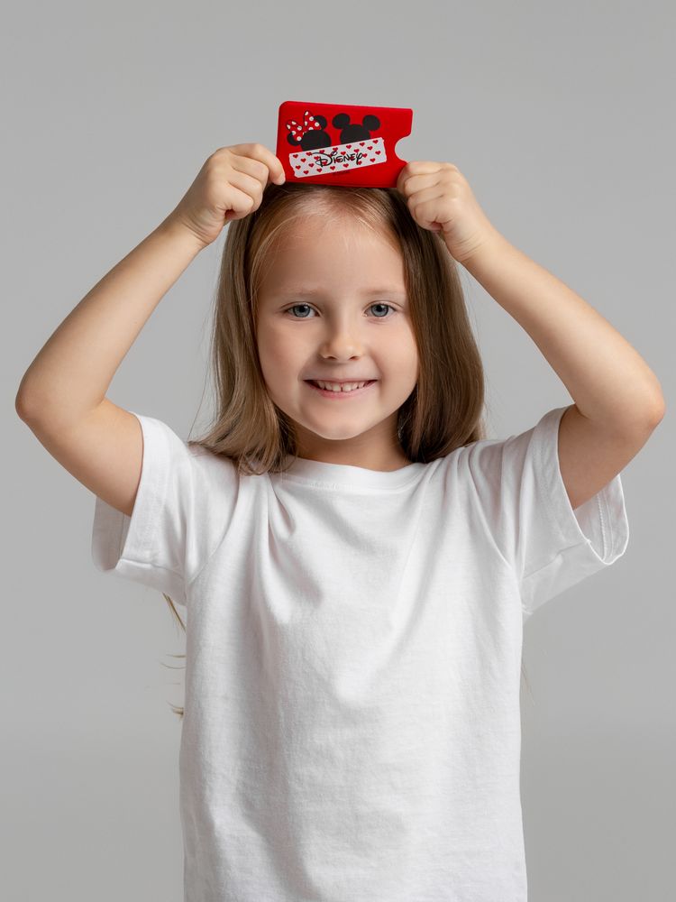 Чехол для карточки Minnie and Mickey, красный / Миниатюра WWW (1000)