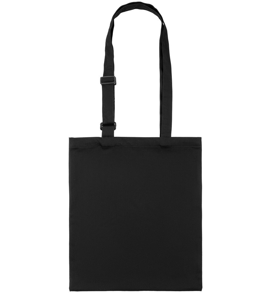 Сумка для покупок с регулируемыми ручками Leta, черная / Миниатюра WWW (1000)