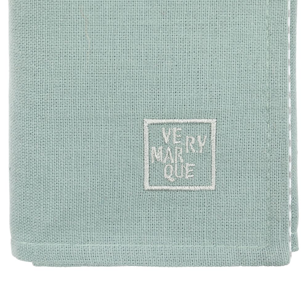 Набор Feast Mist: сервировочная салфетка и куверт, зеленый / Миниатюра WWW (1000)