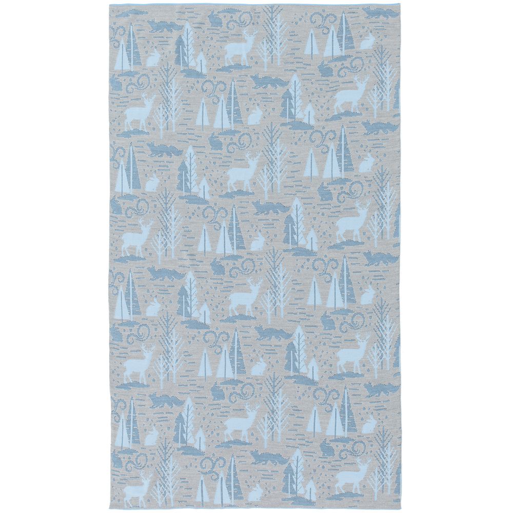 Плед Sever, светло-голубой / Миниатюра WWW (1000)