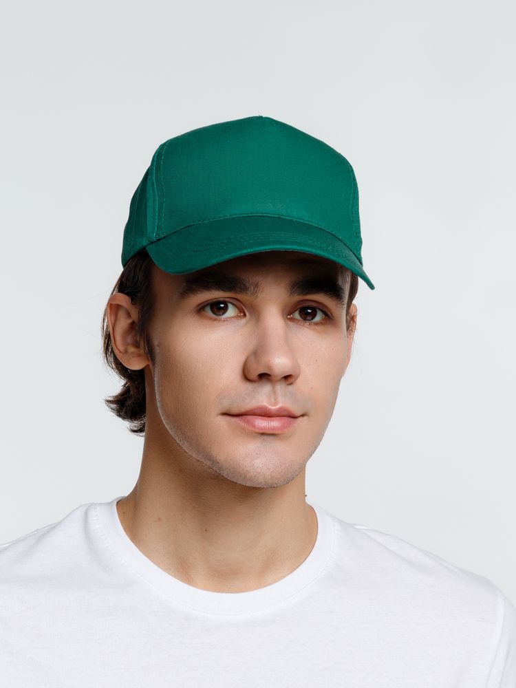 Бейсболка Promo, темно-зеленая / Миниатюра модельного (1000)