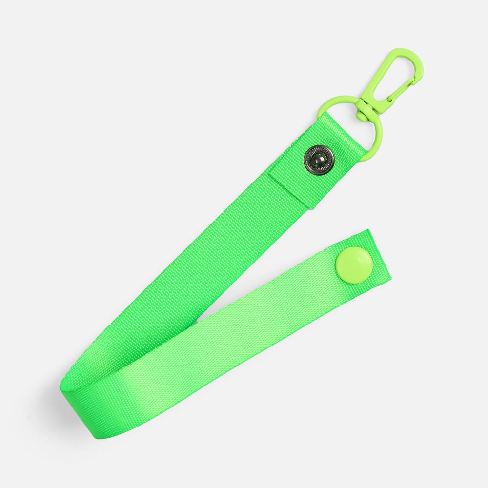 Застежка-карабин Snap Hook, M, желтый неон / Миниатюра WWW (1000)