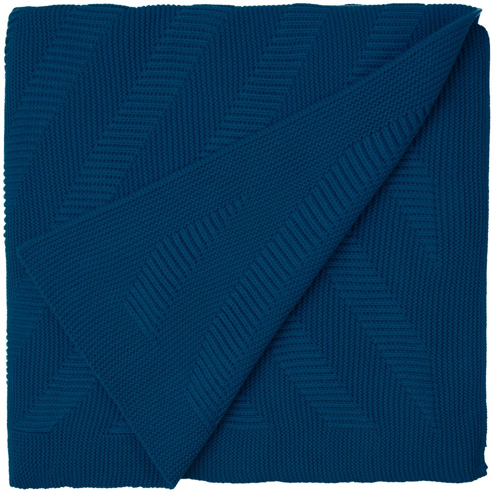 Плед Locus Solus, темно-синий (лазурный) / Миниатюра WWW (1000)