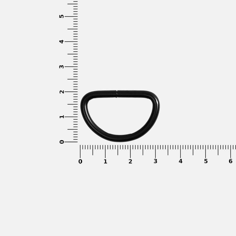 Полукольцо Semiring, L, черное / Миниатюра WWW (1000)