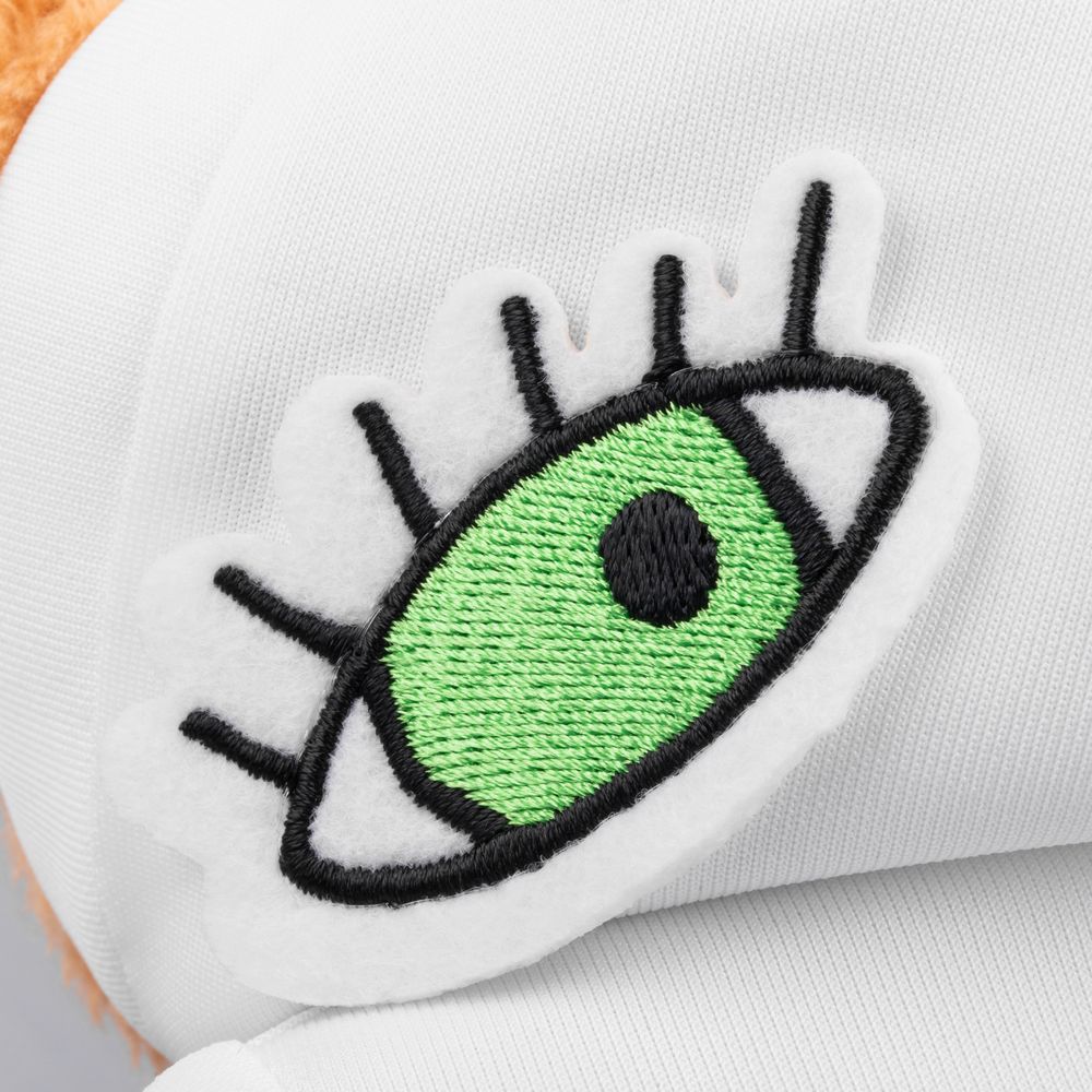 Шеврон из фетра Felt S, белый / Миниатюра нанесения (1000)