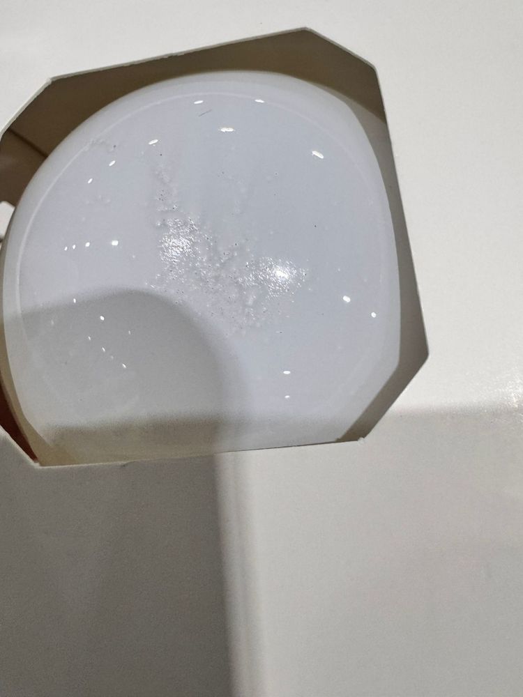 Оформительский шар Finery, 8 см, глянцевый белый / Миниатюра WWW (1000)