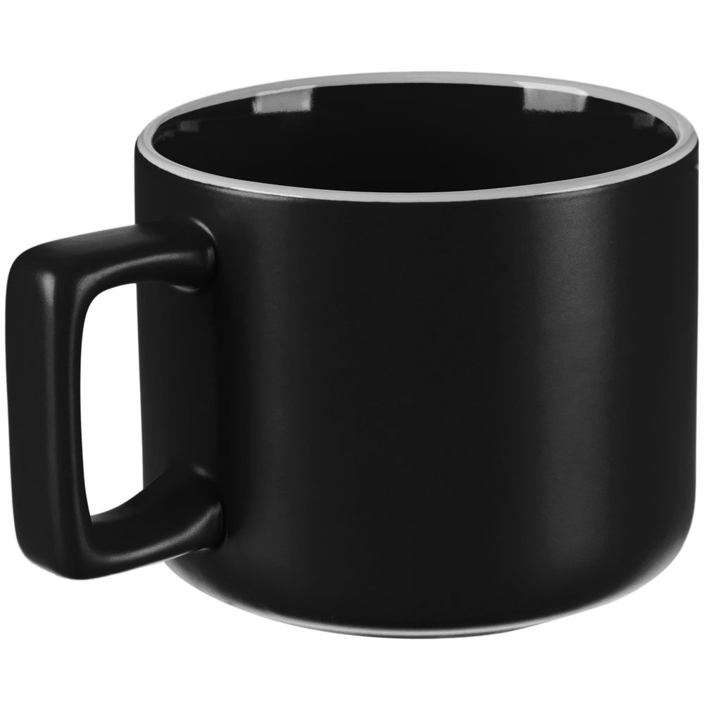 Чашка Fusion, ver.2, черная / Миниатюра WWW (1000)