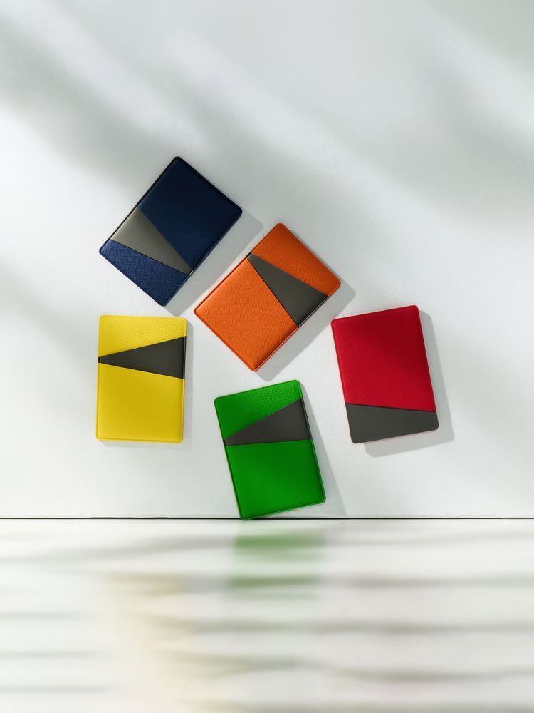 Картхолдер Dual, серо-красный / Миниатюра WWW (1000)