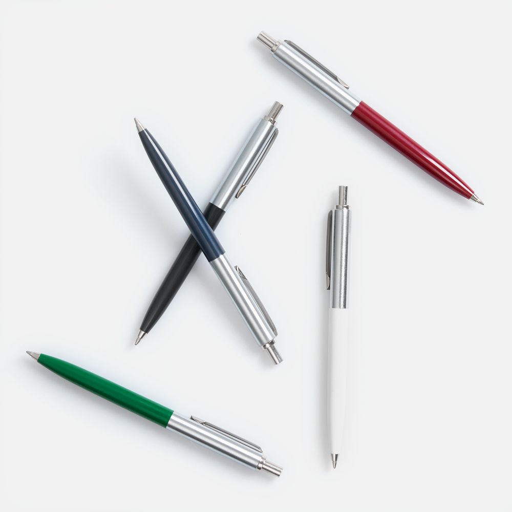 Ручка шариковая Popular, зеленая / Миниатюра WWW (1000)