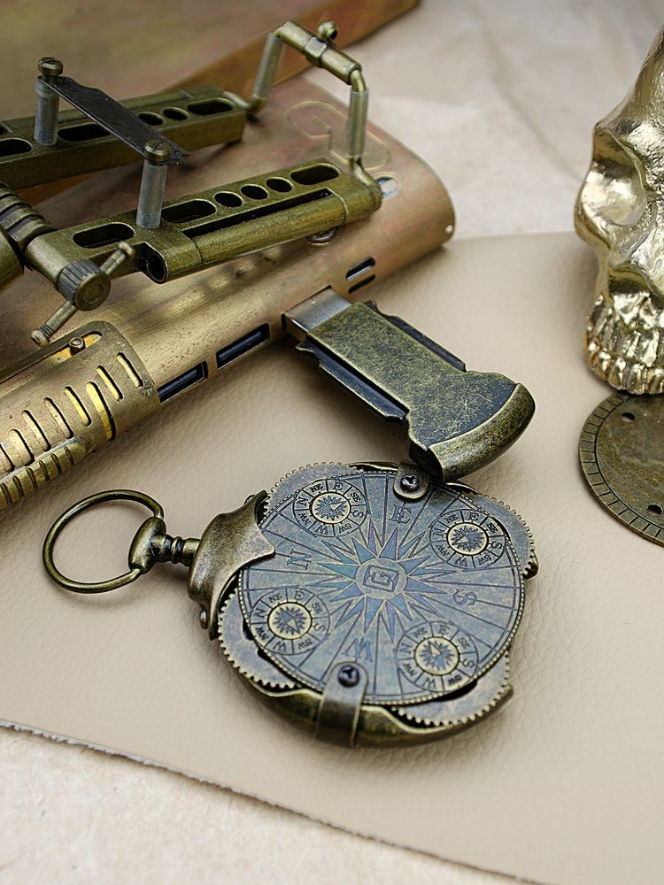 Флешка «Криптекс»® Compass Lock, 16 Гб / Миниатюра WWW (1000)