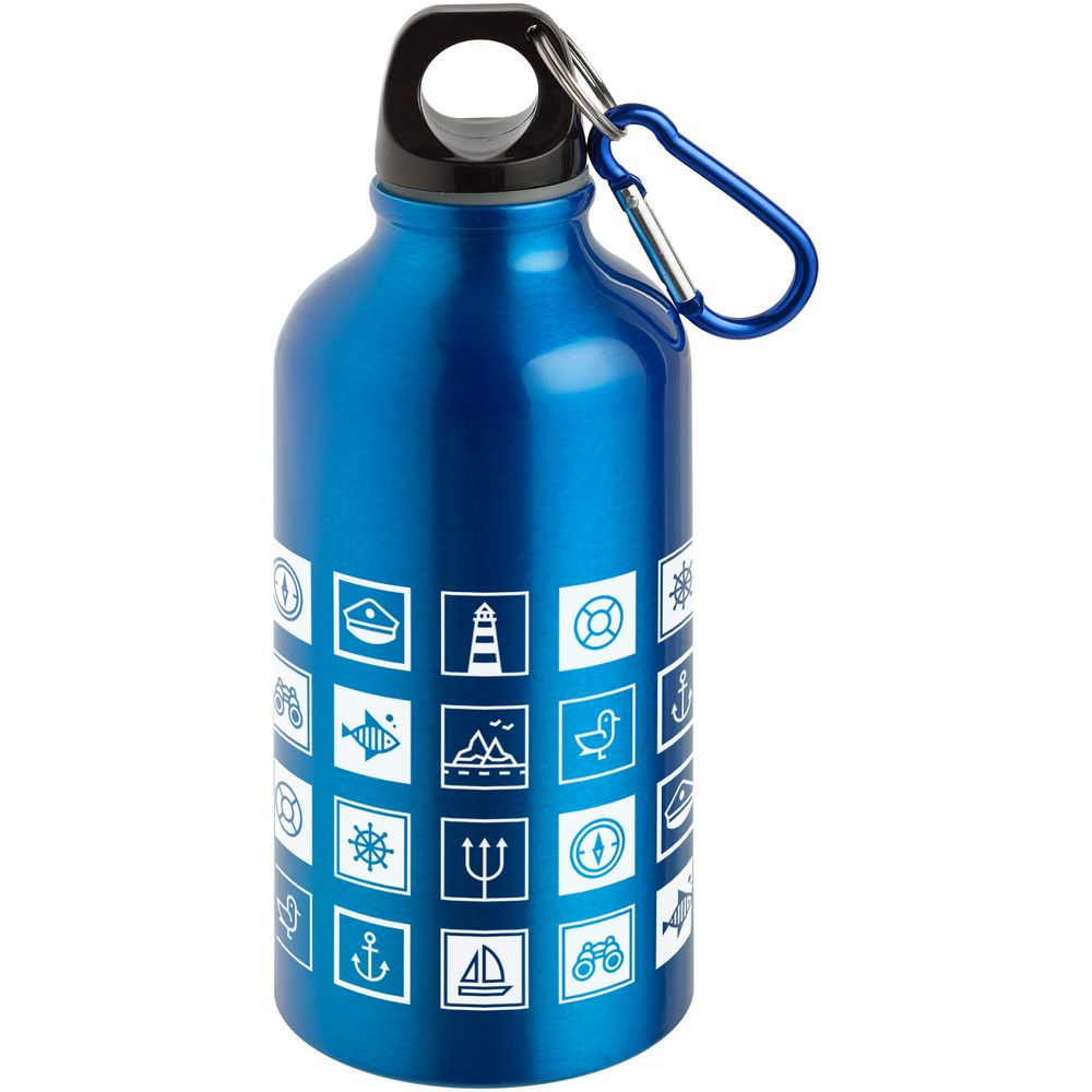 Бутылка для спорта Industry, морская / Миниатюра WWW (1000)