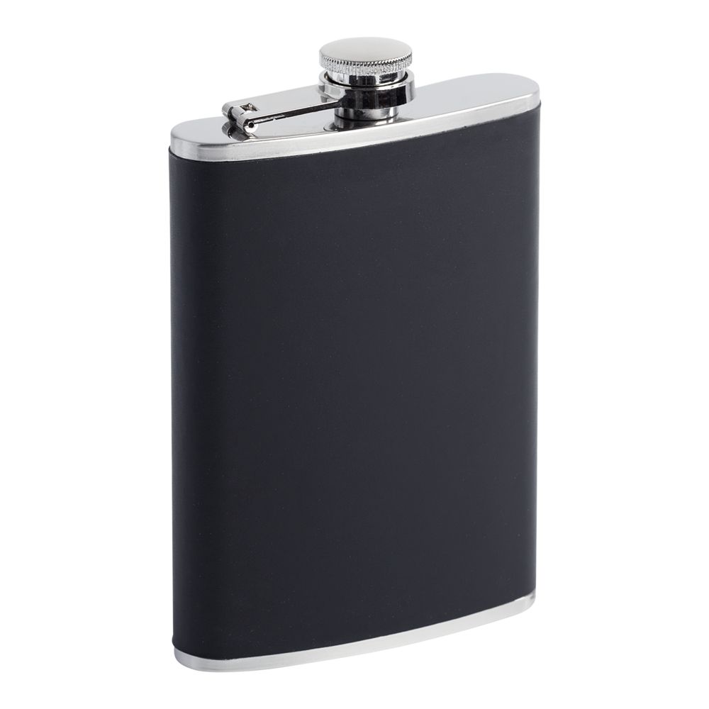 Набор Trusty: фляжка, стаканчики и воронка, черный / Миниатюра WWW (1000)