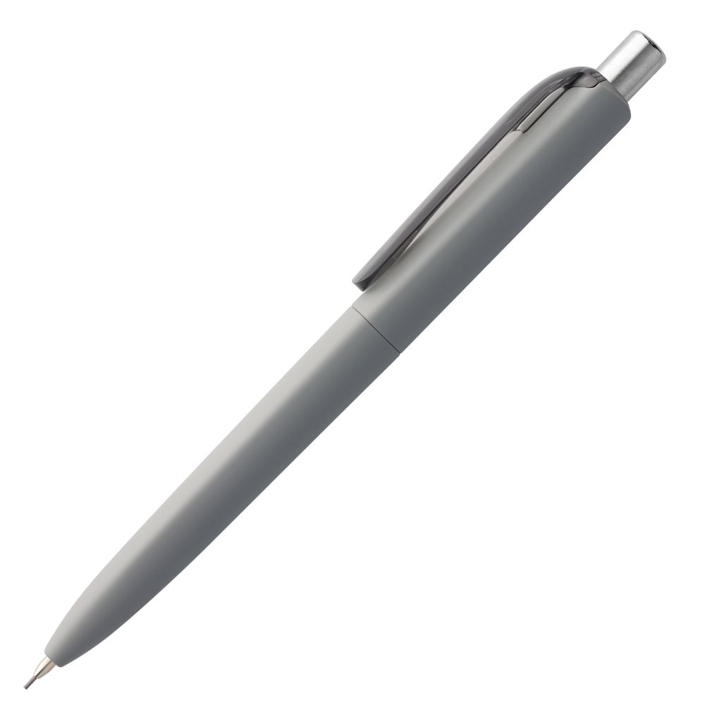 Карандаш механический Prodir DS8 MRR-C Soft Touch, серый / Миниатюра WWW (1000)