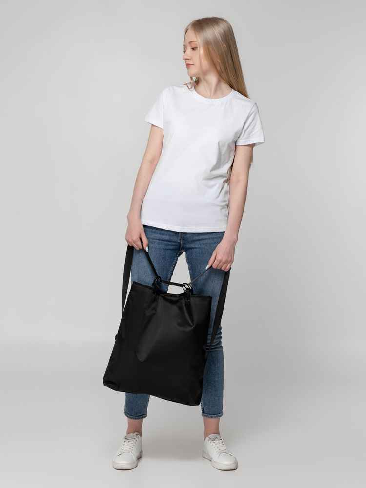 Рюкзак-трансформер ringLink, черный / Миниатюра WWW (1000)