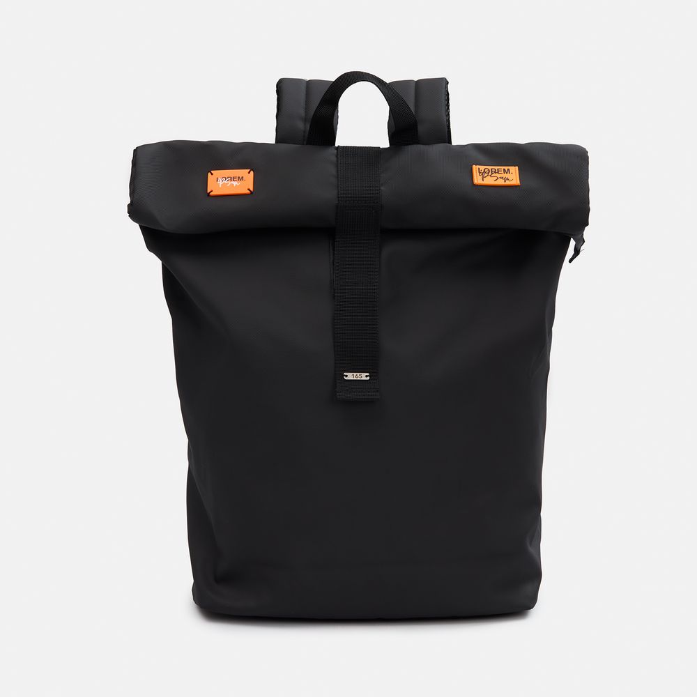 Лейбл из ПВХ Dzeta, S, оранжевый неон / Миниатюра нанесения (1000)