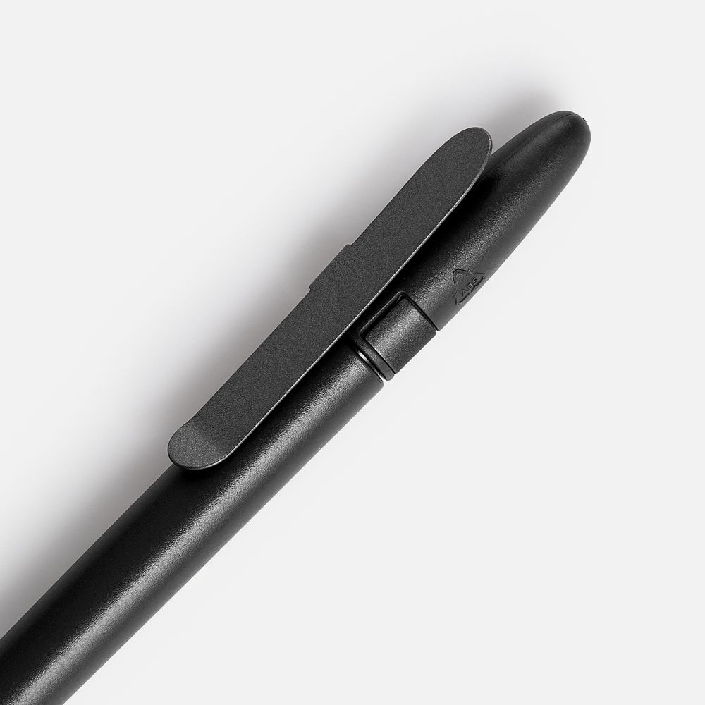 Ручка шариковая Prodir DS5 TSM Metal Clip, черная / Миниатюра WWW (1000)