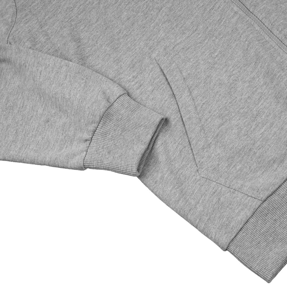 Толстовка на молнии с капюшоном Siverga 2.0, серый меланж / Миниатюра WWW (1000)