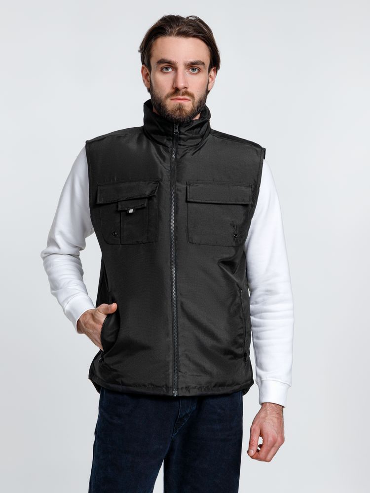 Жилет мужской Stockholm, черный / Миниатюра WWW (1000)