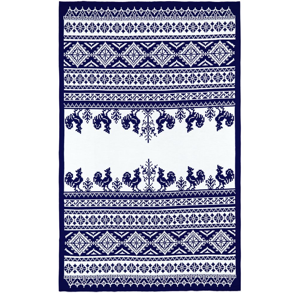 Плед на заказ Tricksy Net, 2 цвета, М, акрил / Миниатюра WWW (1000)