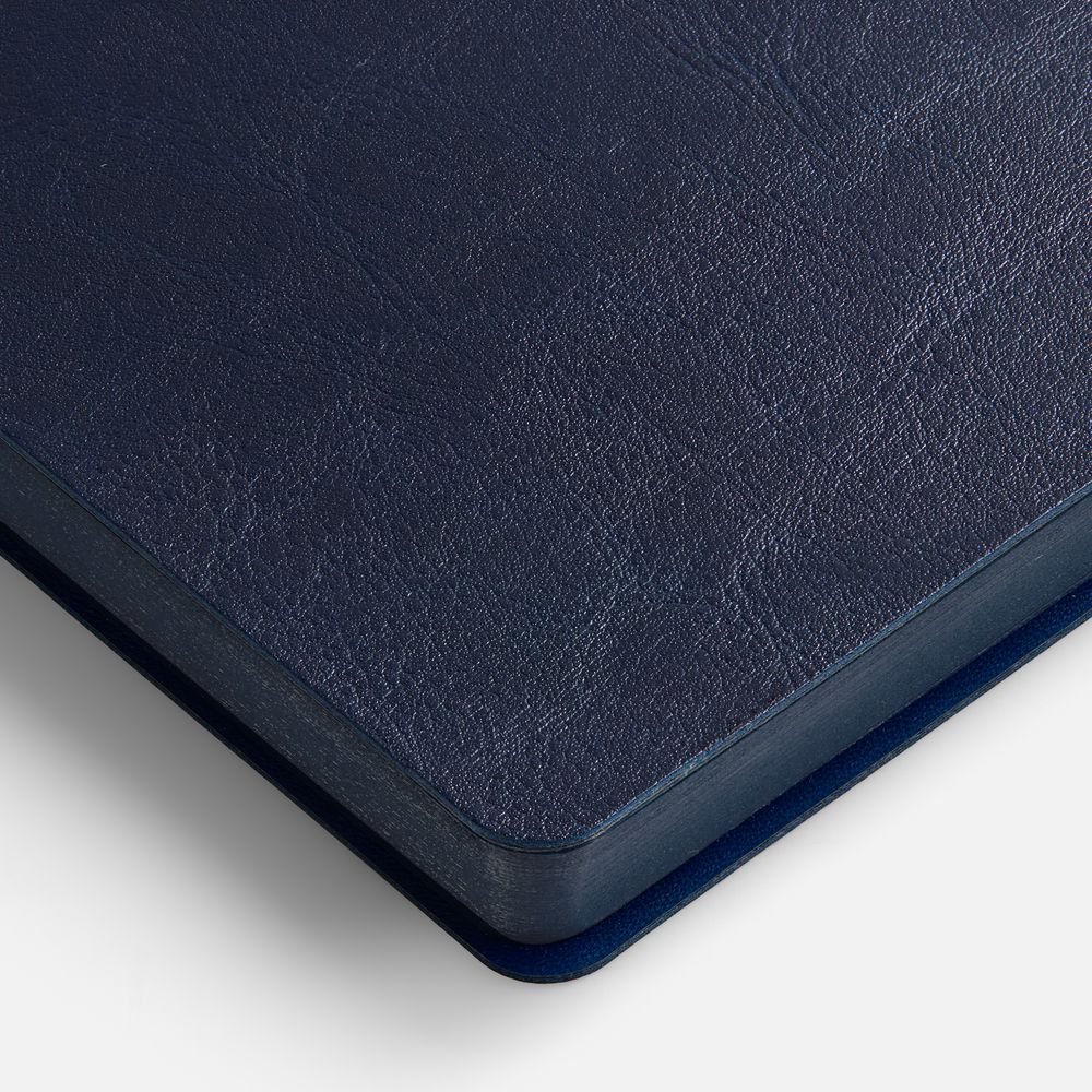 Ежедневник Doppio, недатированный, синий / Миниатюра WWW (1000)