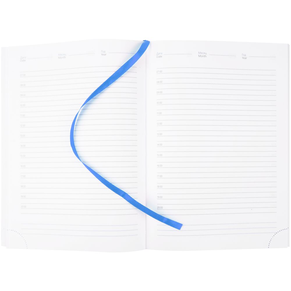 Ежедневник Prizma, недатированный, синий / Миниатюра WWW (1000)