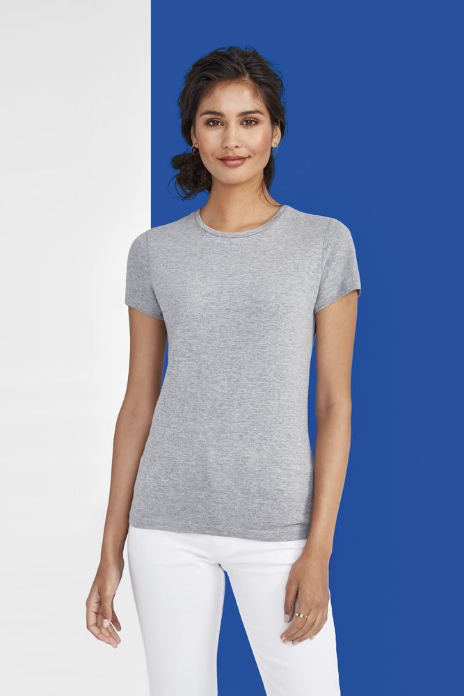 Футболка женская Miss 150, темно-синяя (navy) / Миниатюра WWW (1000)