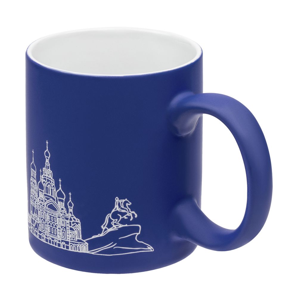 Кружка «СКА. В сердце города» в коробке, синяя / Миниатюра WWW (1000)