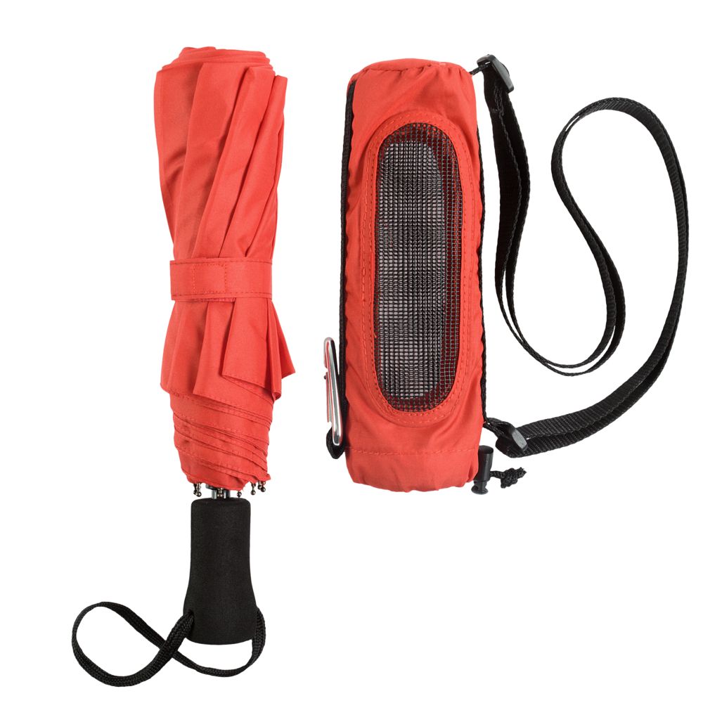 Складной зонт Hogg Trek, красный / Миниатюра WWW (1000)