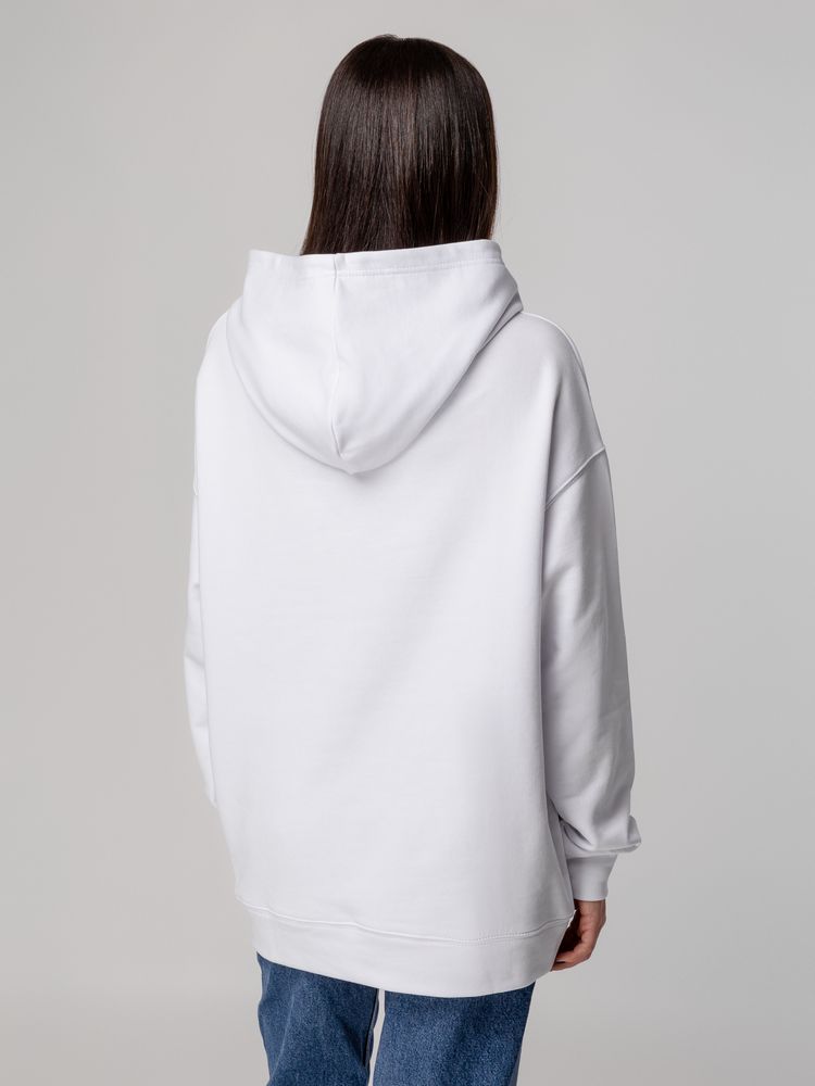 Худи оверсайз унисекс Outshine, белое / Миниатюра WWW (1000)
