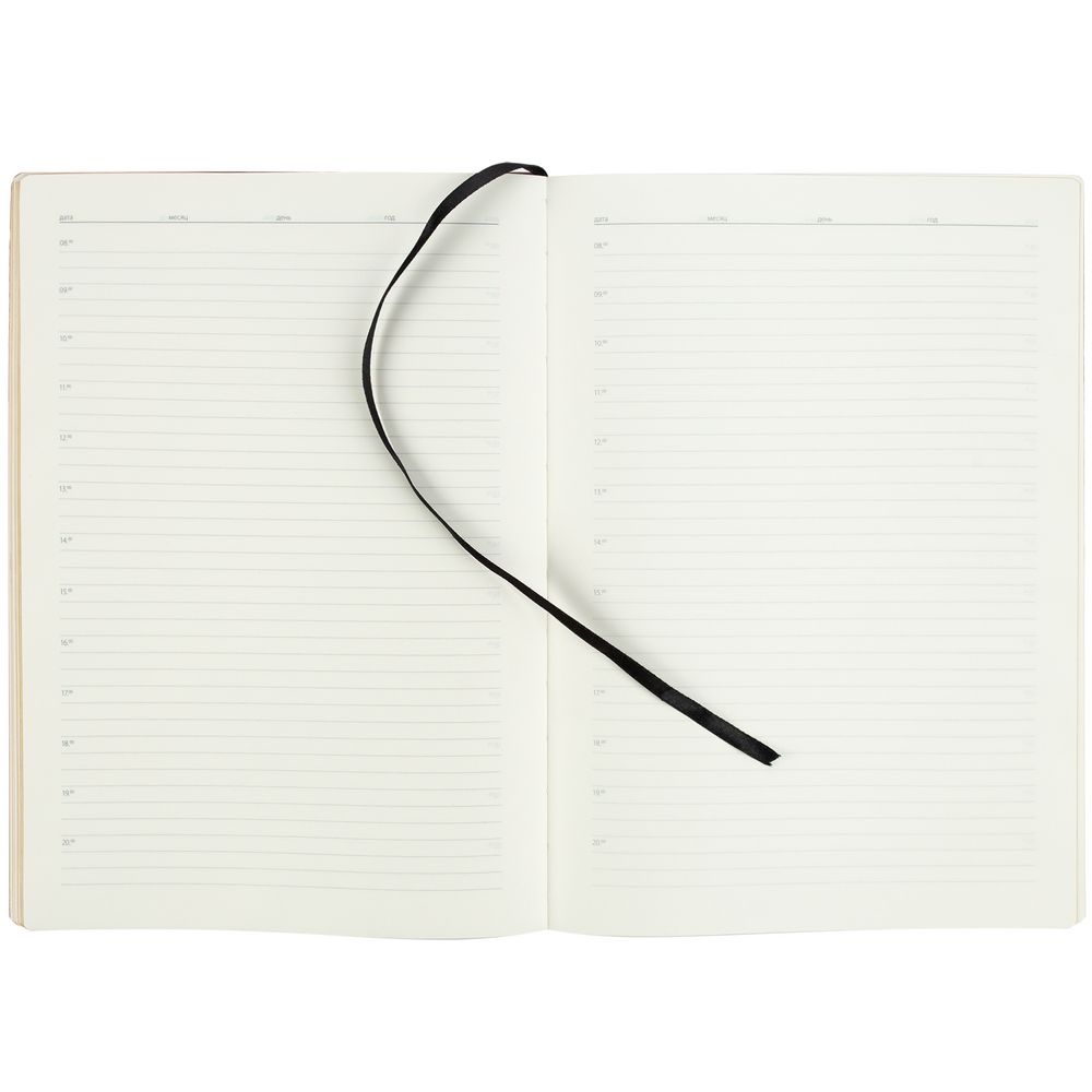 Ежедневник Grand Nebraska, недатированный, черный / Миниатюра WWW (1000)