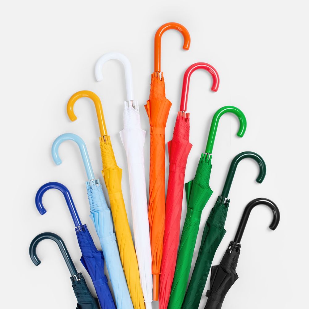 Зонт-трость Promo, желтый / Миниатюра WWW (1000)