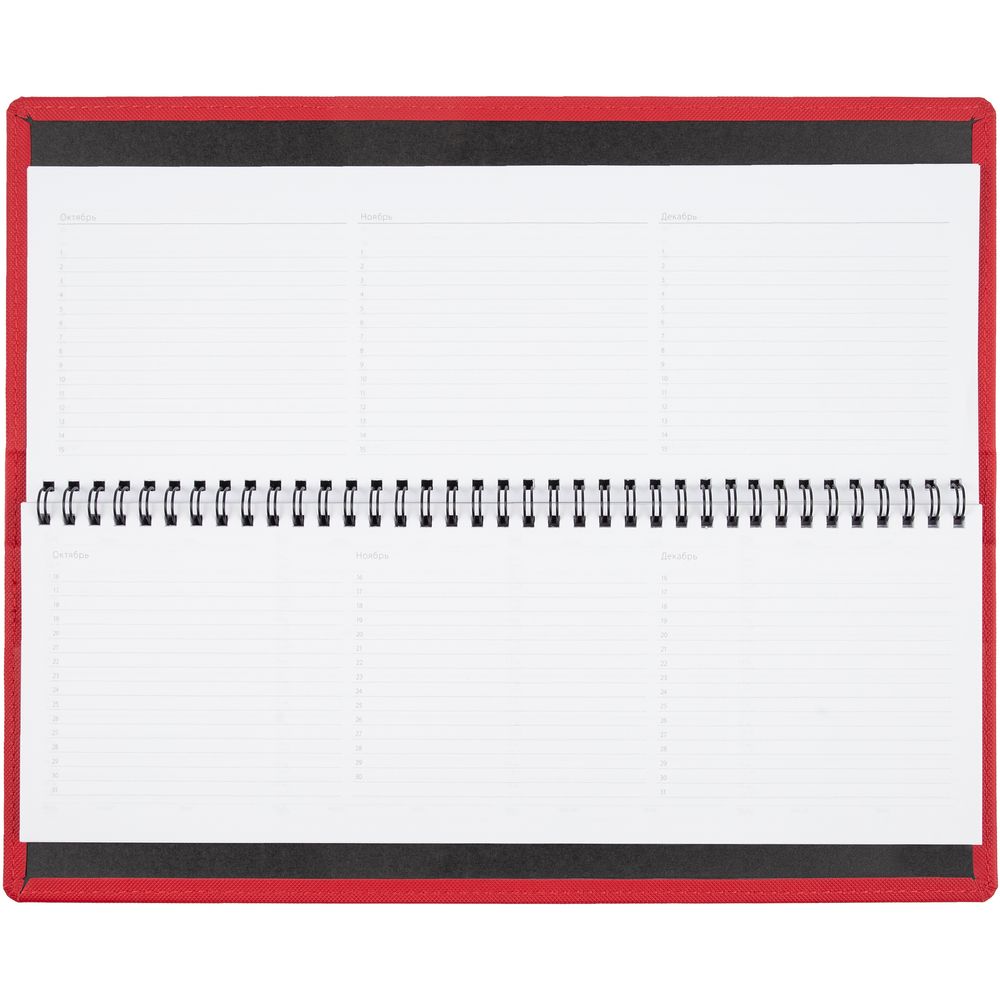 Планинг Grade, недатированный, красный / Миниатюра WWW (1000)