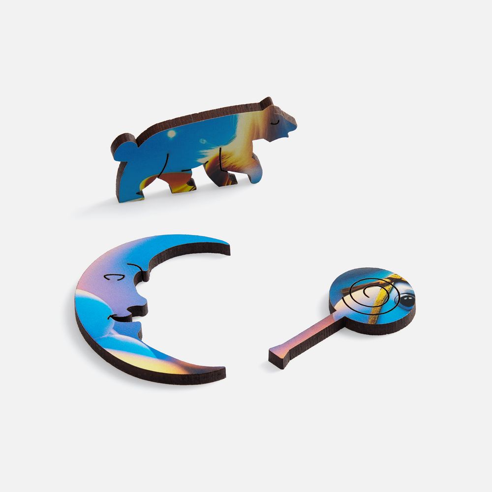 Деревянный пазл Woodsy Wonders на заказ / Миниатюра WWW (1000)