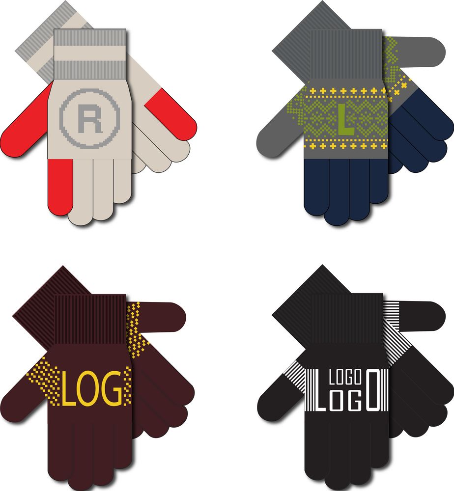 Перчатки на заказ Guanti, акрил / Миниатюра WWW (1000)