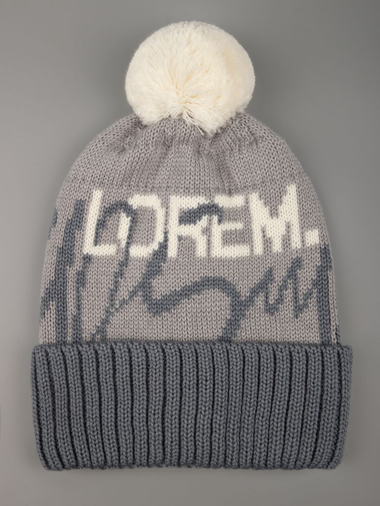 Шапка Joyful на заказ, полушерсть / Миниатюра WWW (1000)