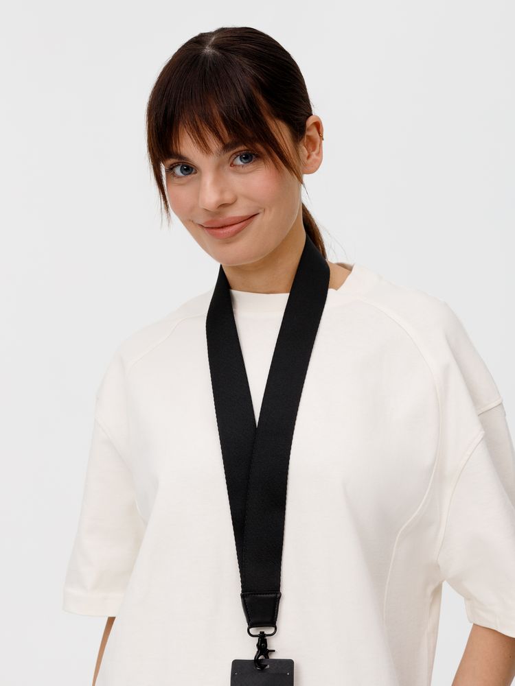 Ланьярд Band, черный / Миниатюра WWW (1000)