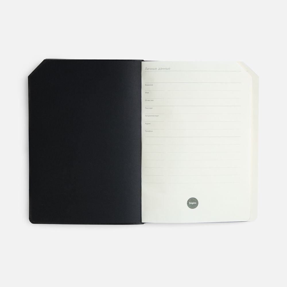 Ежедневник Espresso, недатированный, синий / Миниатюра WWW (1000)