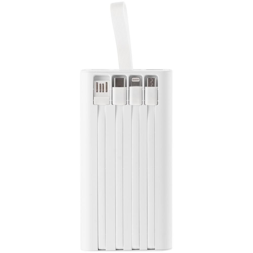 Аккумулятор Trellis Digital 10000 мАч, белый / Миниатюра WWW (1000)