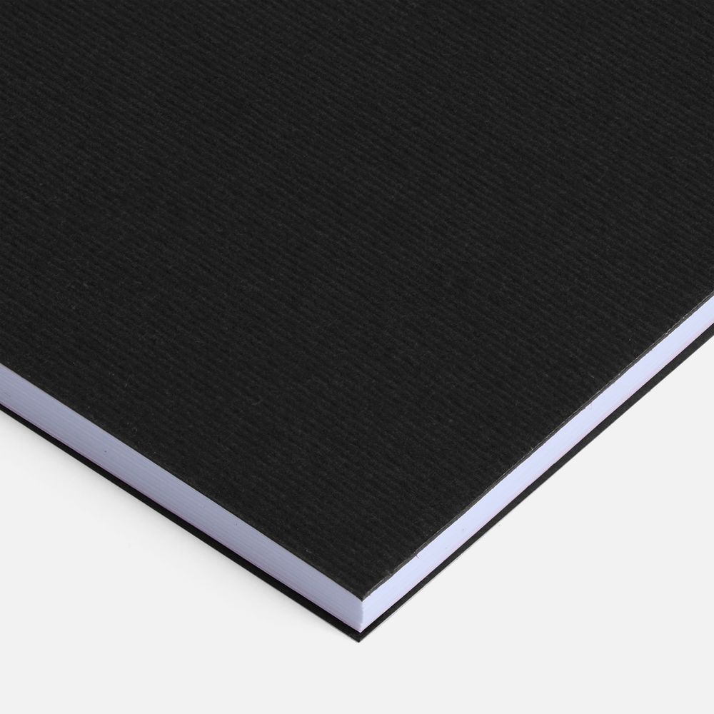 Блокнот Salvador в клетку, черный / Миниатюра WWW (1000)